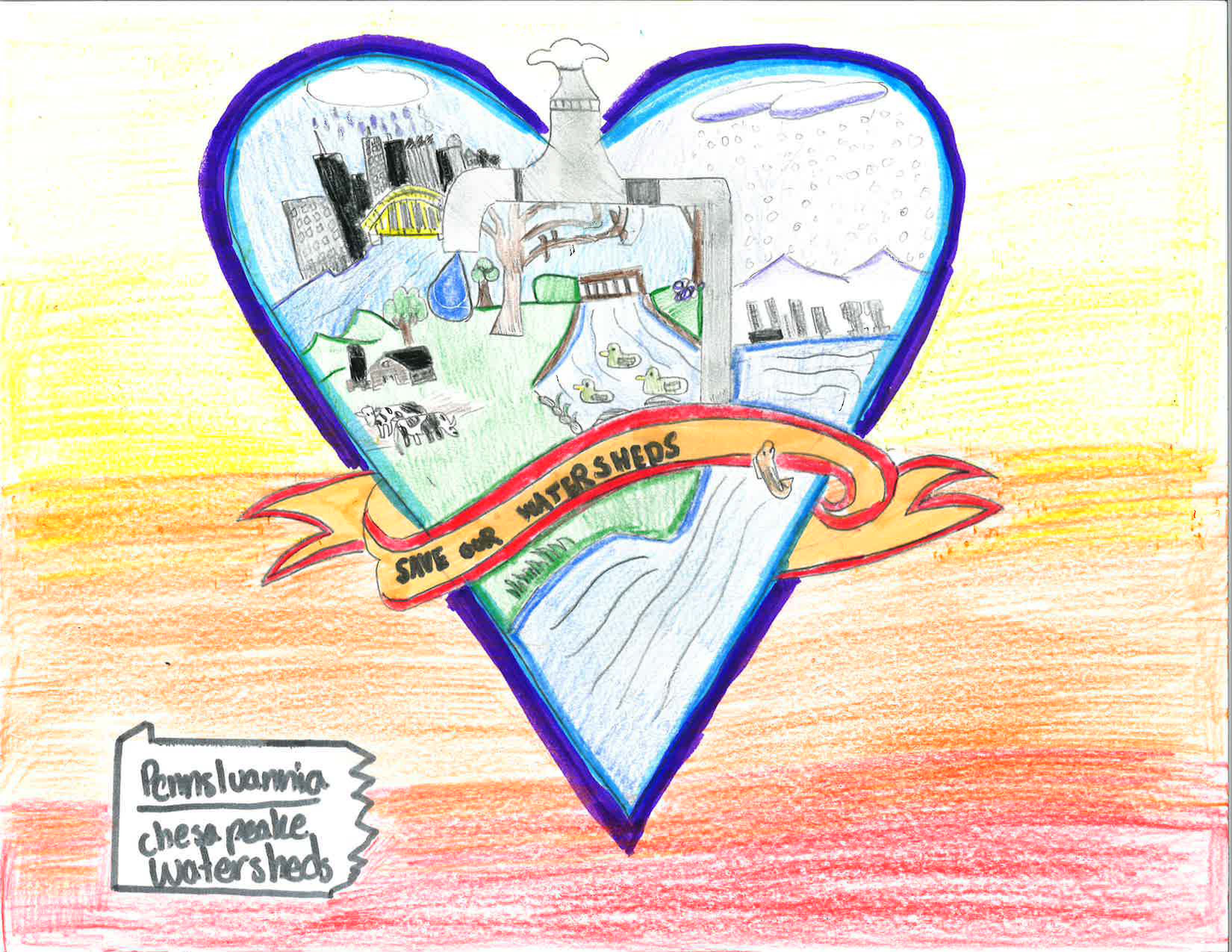2022 PA Protect Watersheds Art Contest Grand Prize Winner