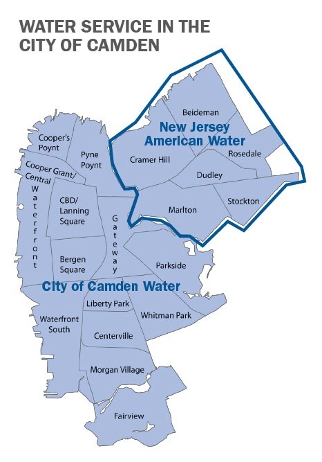 camden water service areas